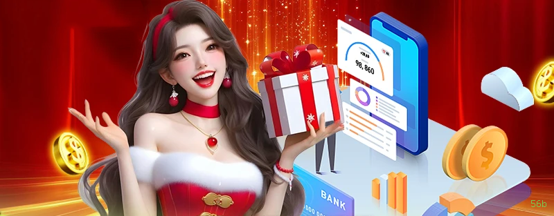 Bônus boas-vindas 56b R$100